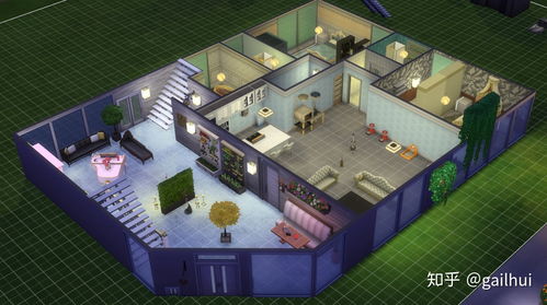 模拟人生中的创意天地 我设计的房子与服装出租服务